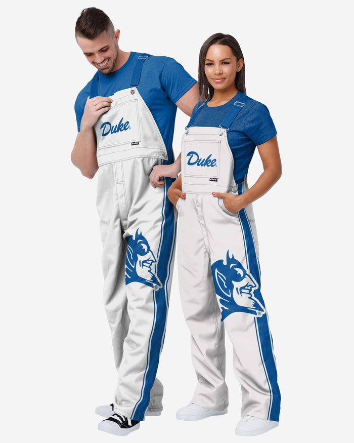 Duke Blue Devils Mens Big Logo Bib Overalls FOCO - FOCO.com