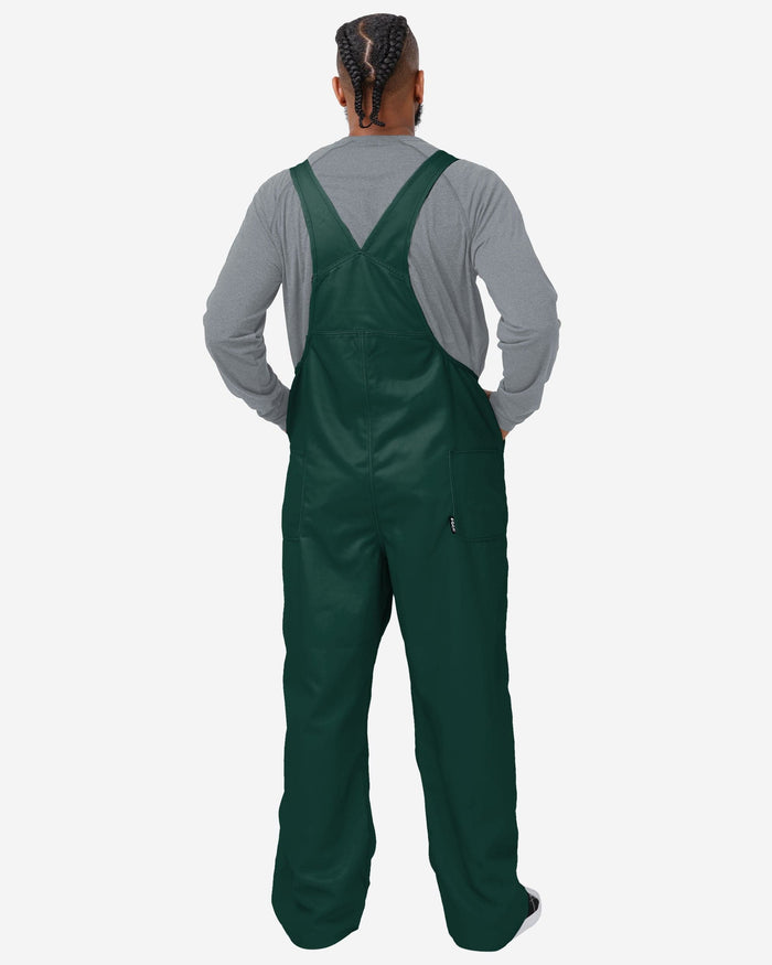 Michigan State Spartans Mens Big Logo Bib Overalls FOCO - FOCO.com