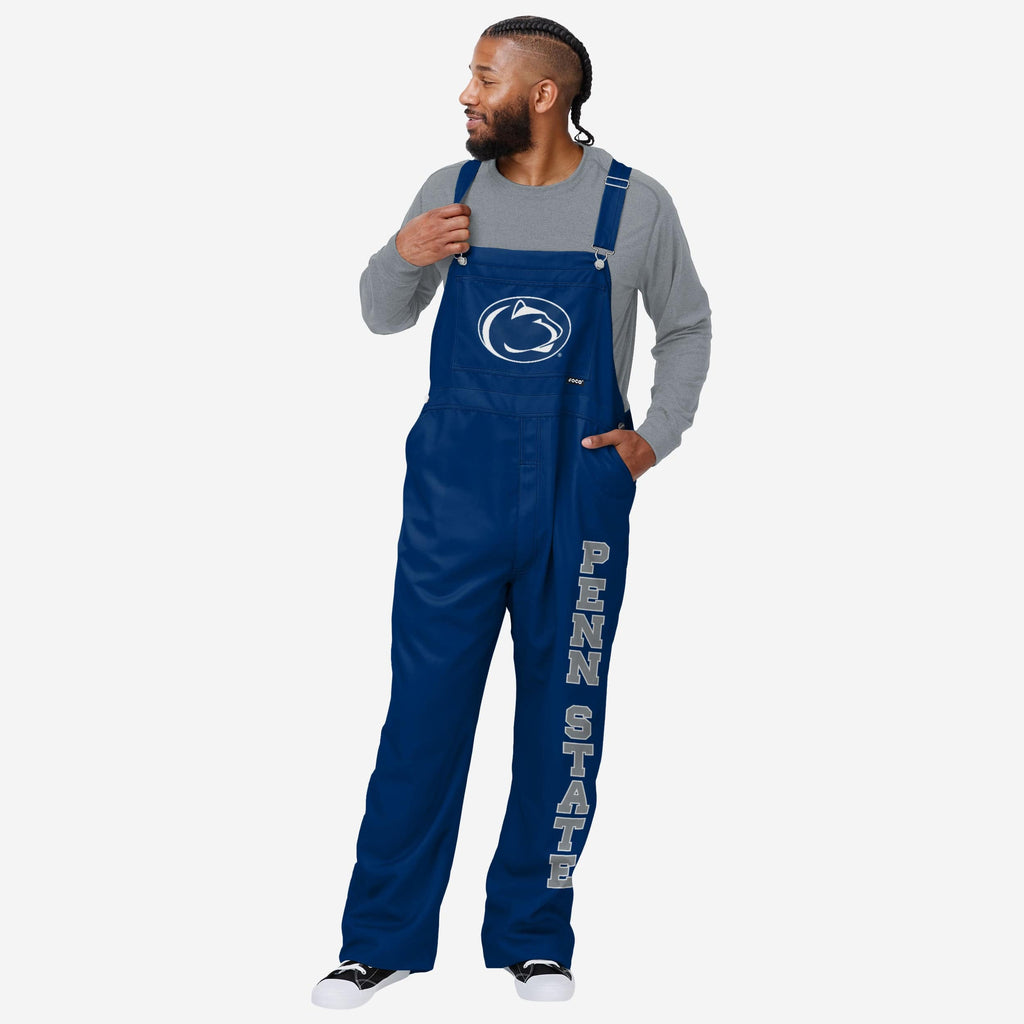 Penn State Nittany Lions Mens Big Logo Bib Overalls FOCO S - FOCO.com