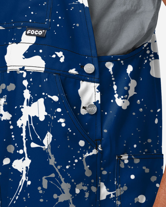 Penn State Nittany Lions Mens Paint Splatter Bib Overalls FOCO - FOCO.com