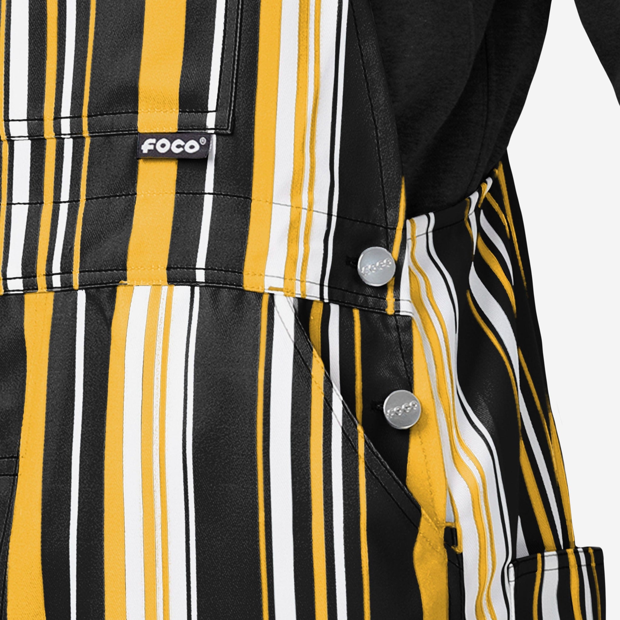 Men's FOCO Black Pittsburgh Steelers Thematic Button-Up Shirt