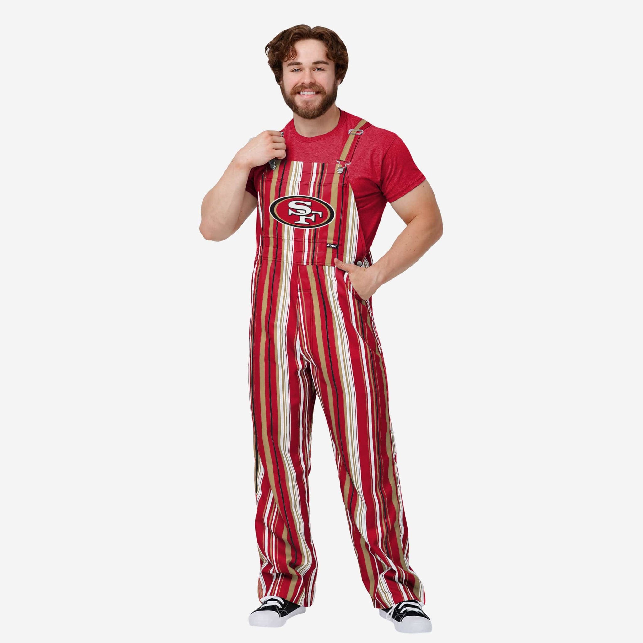 San Francisco 49ers Overalls, where to buy your NFL Overalls now