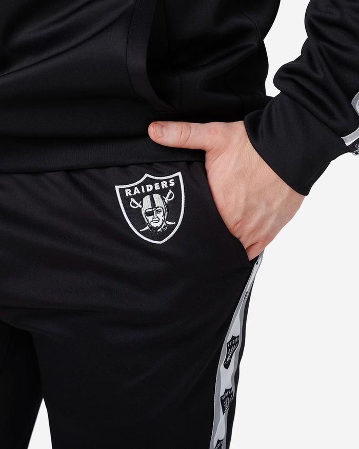 Las Vegas Raiders Stripe Logo Track Pants FOCO