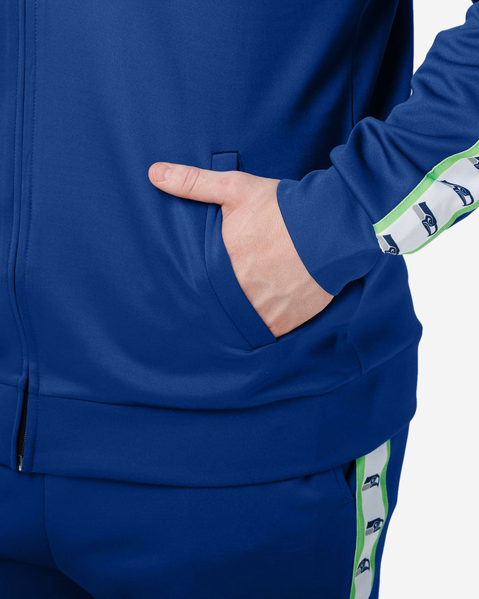 Seattle Seahawks Stripe Logo Track Pants FOCO - FOCO.com