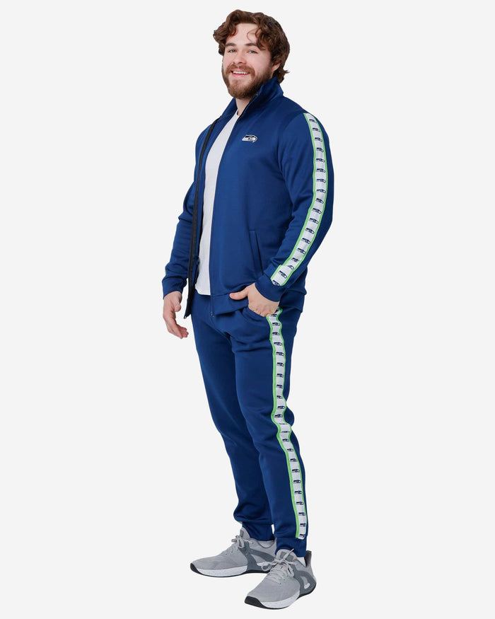 Seattle Seahawks Stripe Logo Track Pants FOCO - FOCO.com