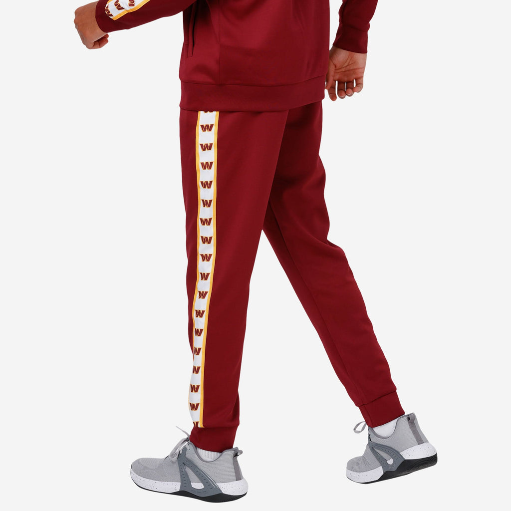 Washington Commanders Stripe Logo Track Pants FOCO