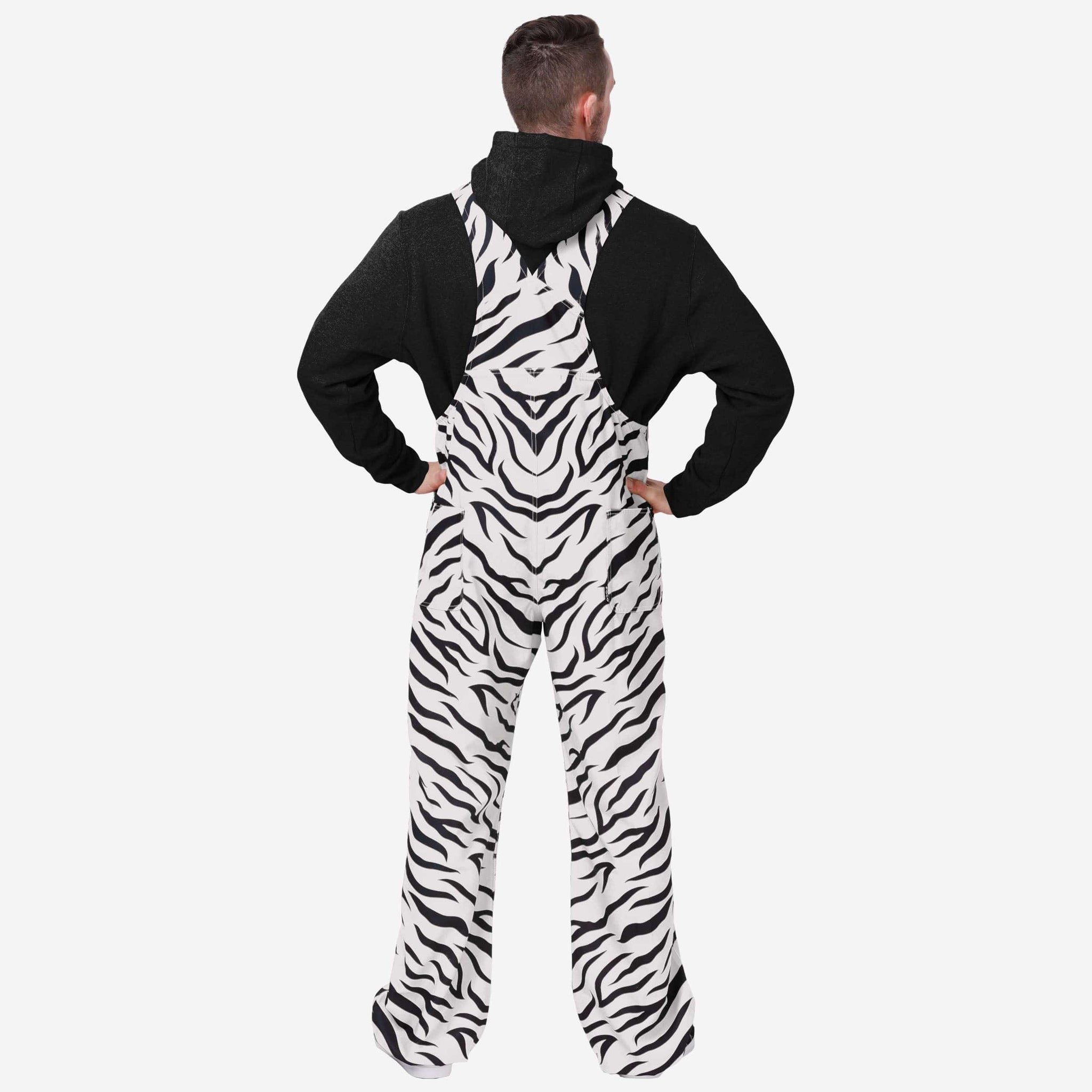 Cincinnati Bengals Womens Tiger Stripe Thematic Bib Overalls in 2023