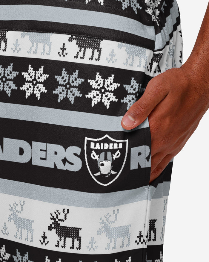 Las Vegas Raiders Mens Ugly Home Gating Bib Overalls FOCO - FOCO.com