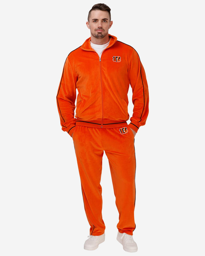 Cincinnati Bengals Orange Velour Pants FOCO - FOCO.com