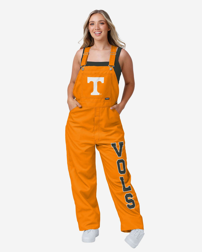 Tennessee Volunteers Womens Big Logo Bib Overalls FOCO XS - FOCO.com