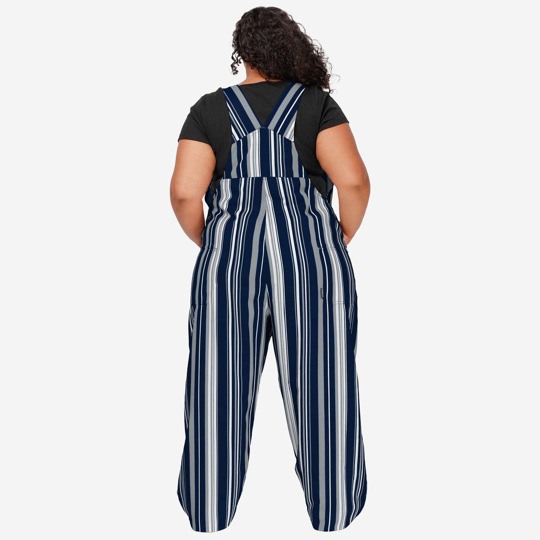 FOCO Philadelphia Phillies Womens Pinstripe Bib Overalls, Size: M