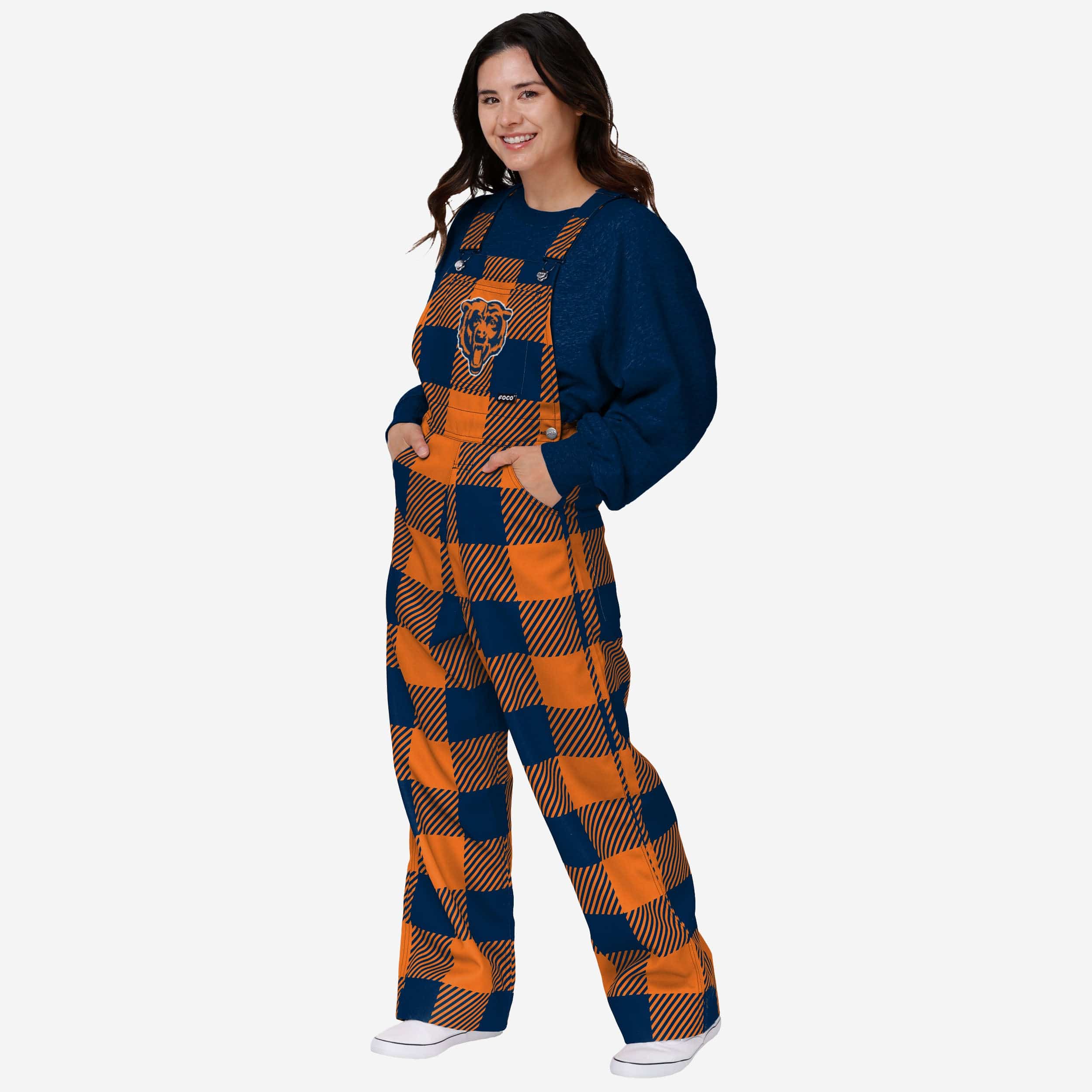 FOCO Chicago Bears Women's Flannel Shirt