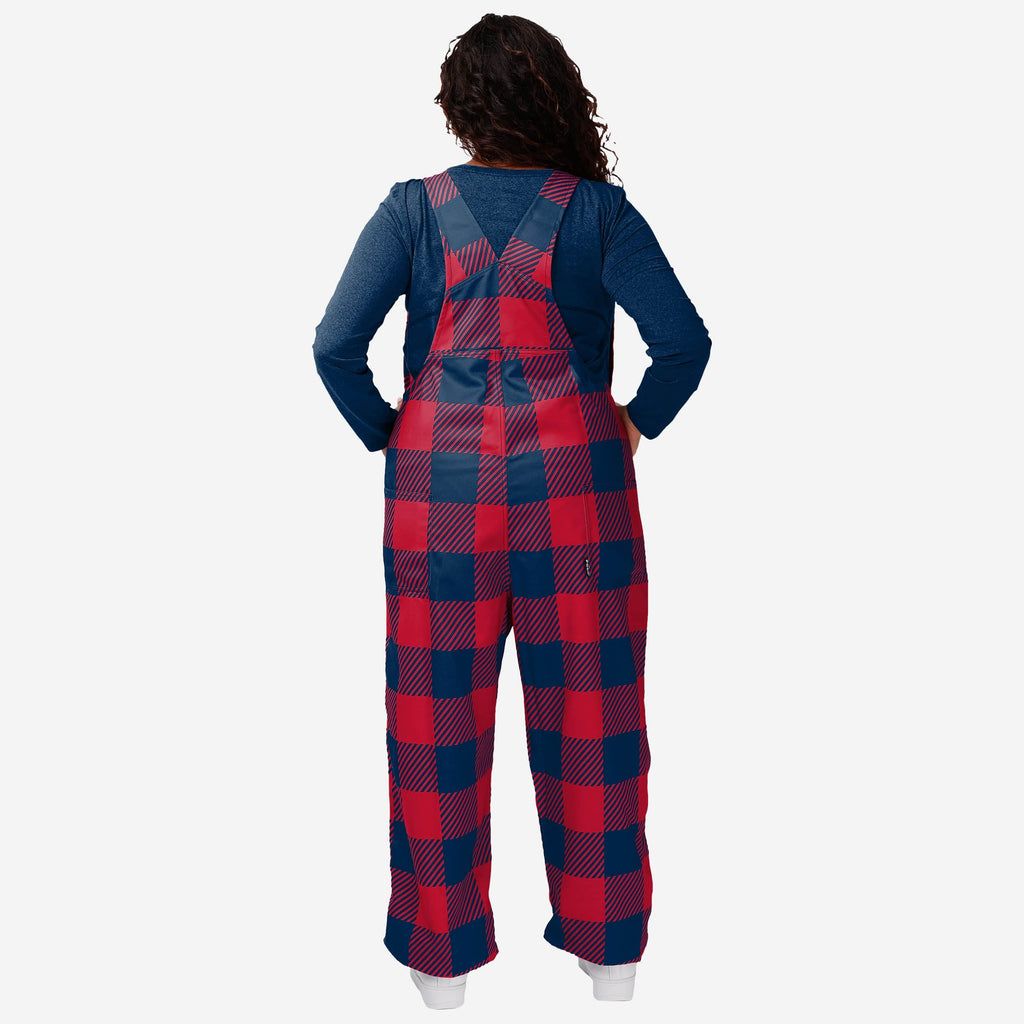 Houston Texans Womens Plaid Bib Overalls FOCO