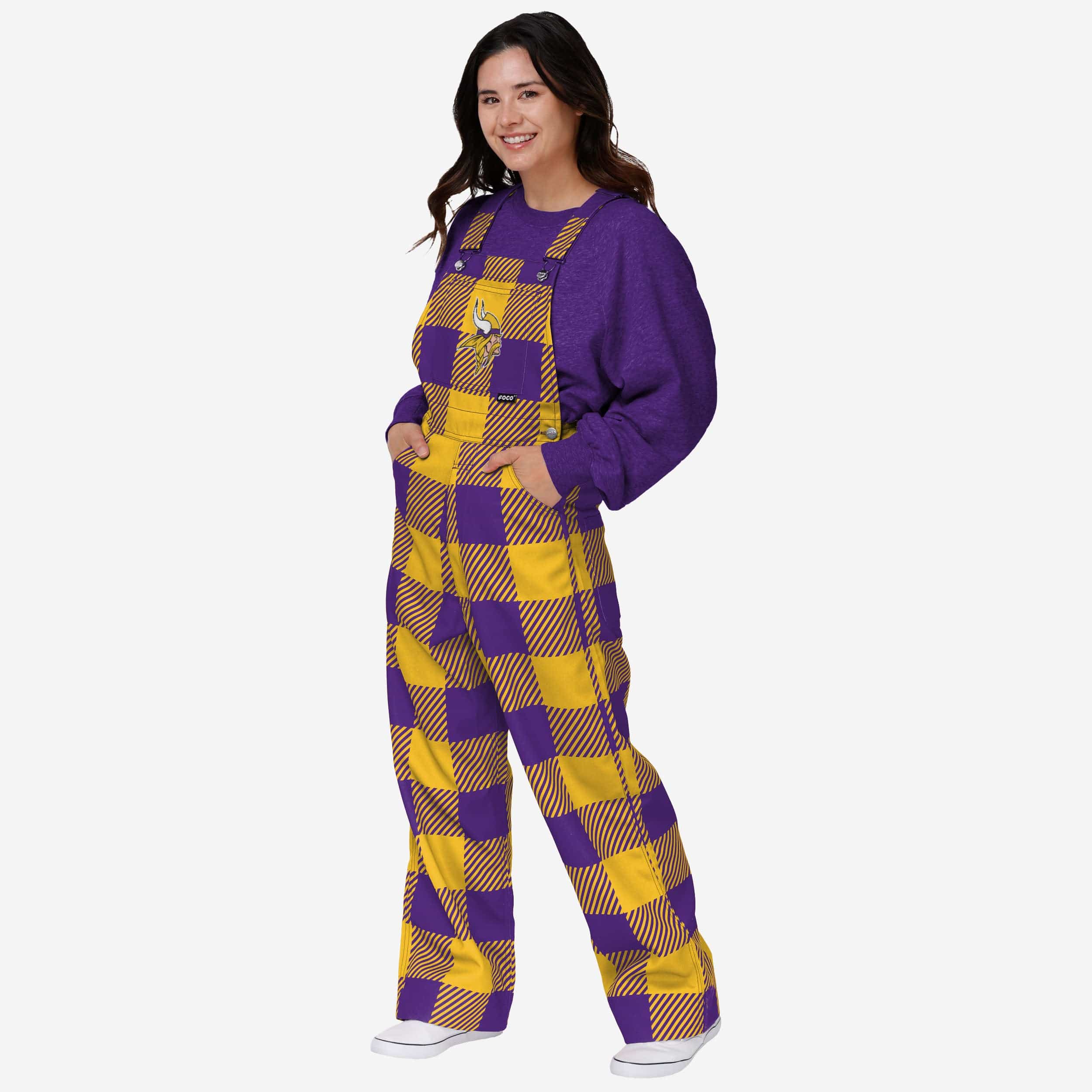 The Minnesota Vikings | Ladies Unisex NFL Overalls