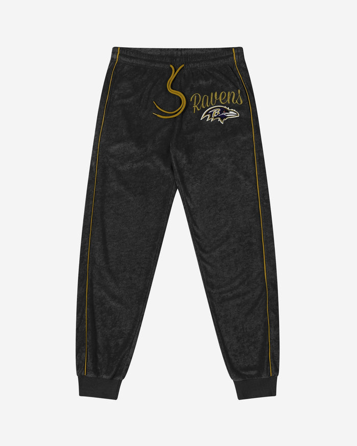 Baltimore Ravens Womens Terry Knit Joggers FOCO - FOCO.com