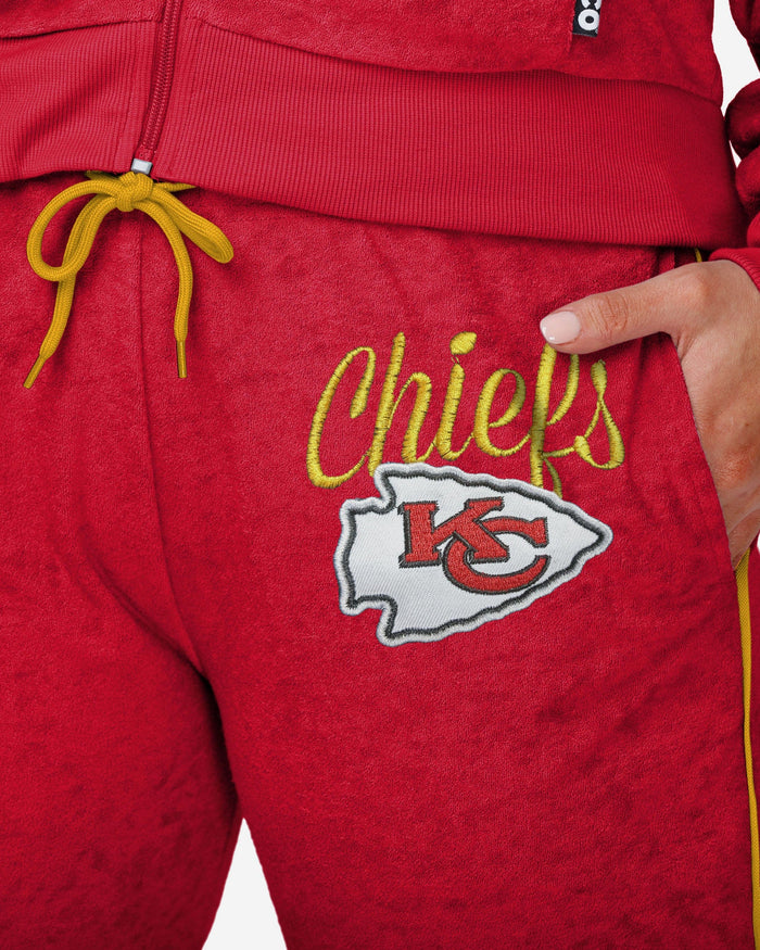 Kansas City Chiefs Womens Terry Knit Joggers FOCO - FOCO.com