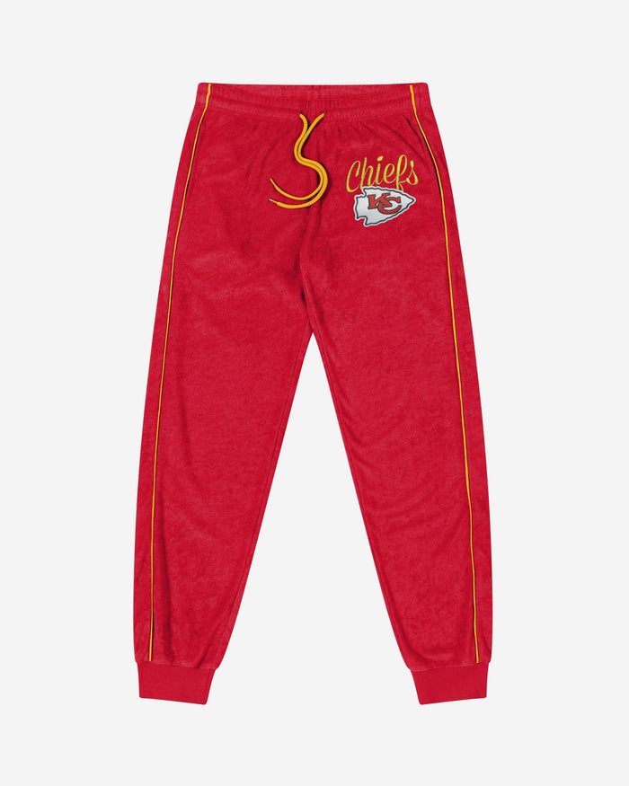 Kansas City Chiefs Womens Terry Knit Joggers FOCO - FOCO.com