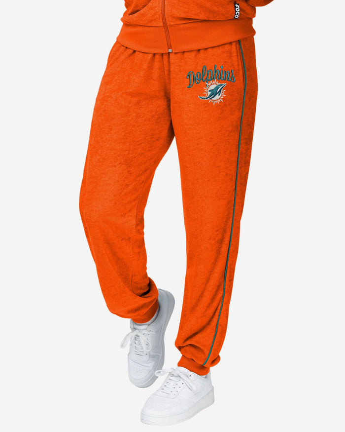 Miami Dolphins Womens Terry Knit Joggers FOCO S - FOCO.com