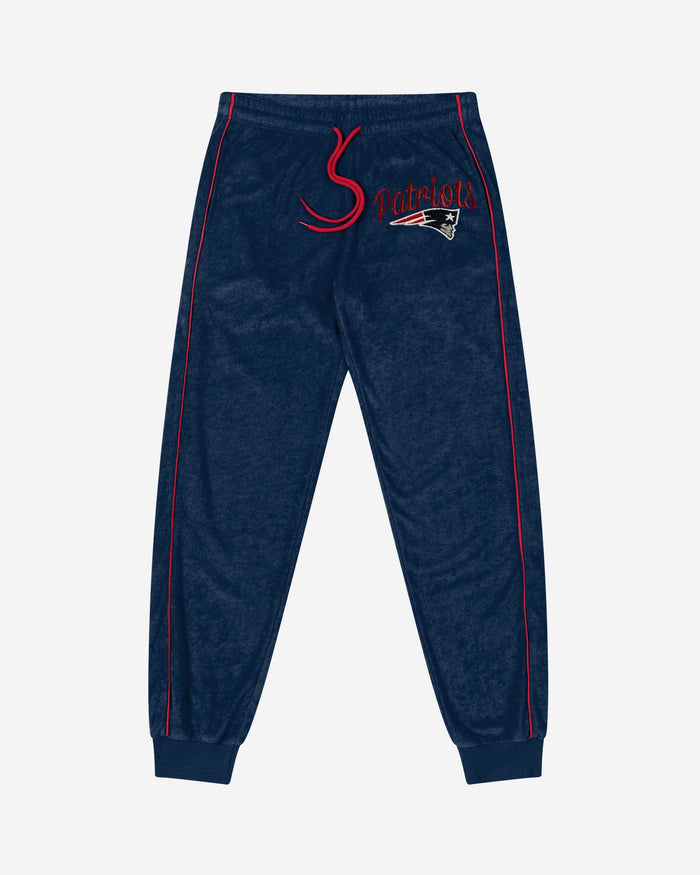 New England Patriots Womens Terry Knit Joggers FOCO - FOCO.com