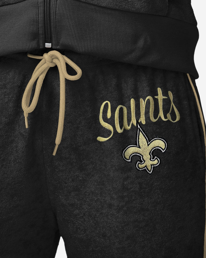 New Orleans Saints Womens Terry Knit Joggers FOCO - FOCO.com