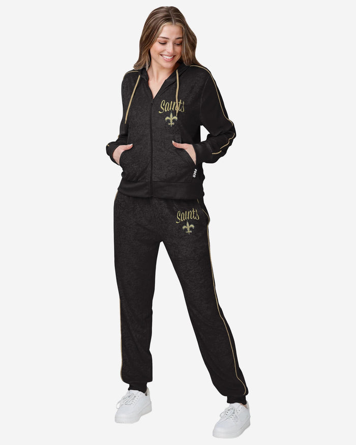 New Orleans Saints Womens Terry Knit Joggers FOCO - FOCO.com