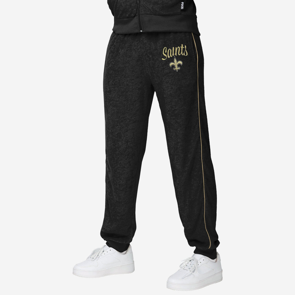 New Orleans Saints Womens Terry Knit Joggers FOCO S - FOCO.com