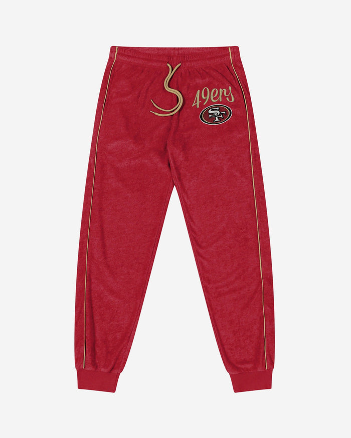 San Francisco 49ers Womens Terry Knit Joggers FOCO - FOCO.com