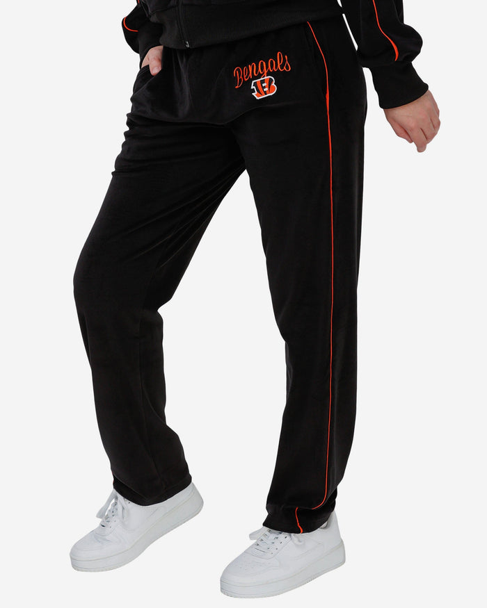 Cincinnati Bengals Womens Velour Pants FOCO S - FOCO.com