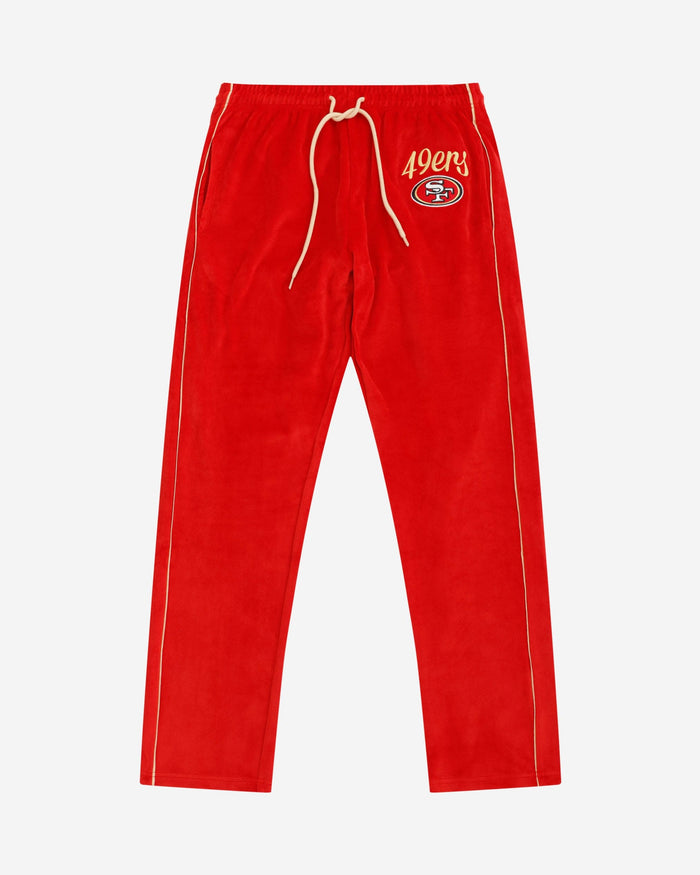 San Francisco 49ers Womens Velour Pants FOCO - FOCO.com