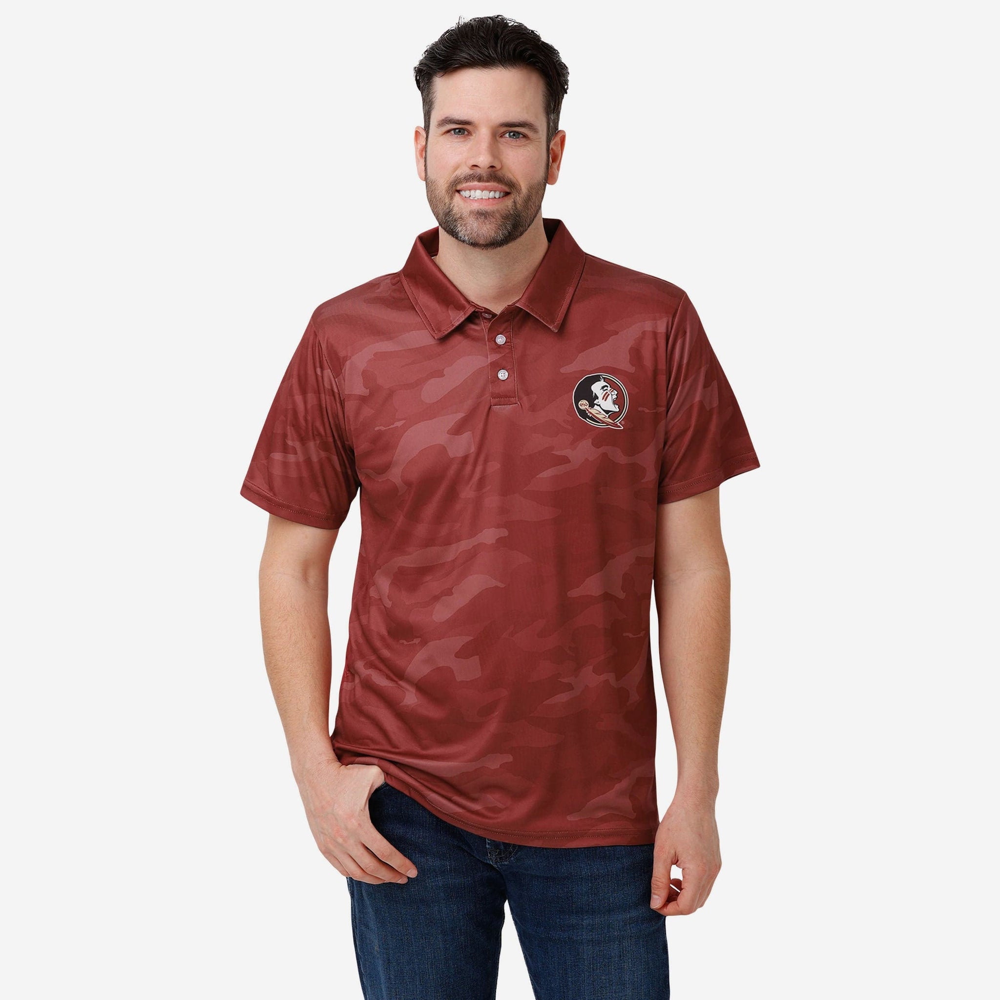 Jacksonville Jaguars Color Camo Polyester Polo in 2023