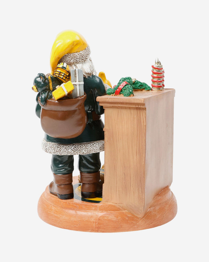 Green Bay Packers Santa Fireplace Figurine FOCO - FOCO.com