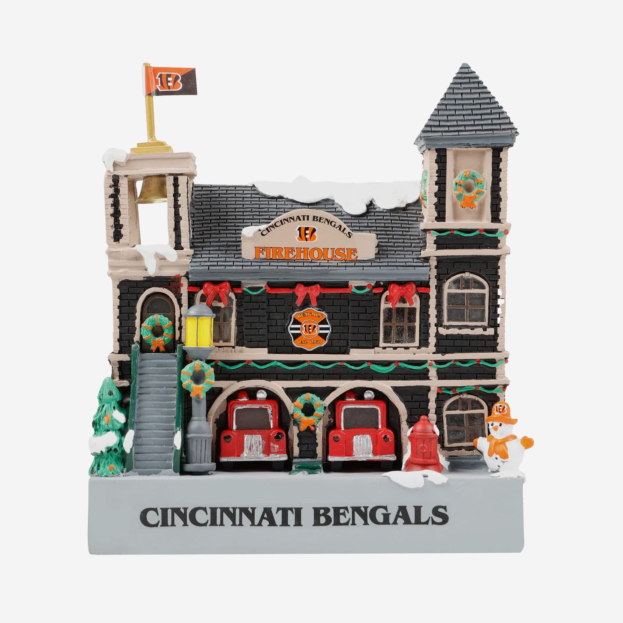 Cincinnati Bengals Light Up Resin Team Firehouse FOCO