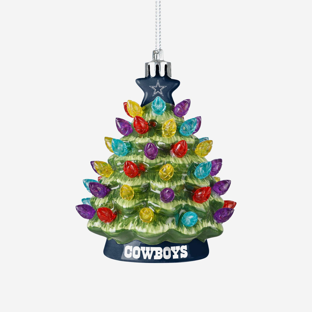 Dallas Cowboys Ceramic Tree Ornament FOCO - FOCO.com