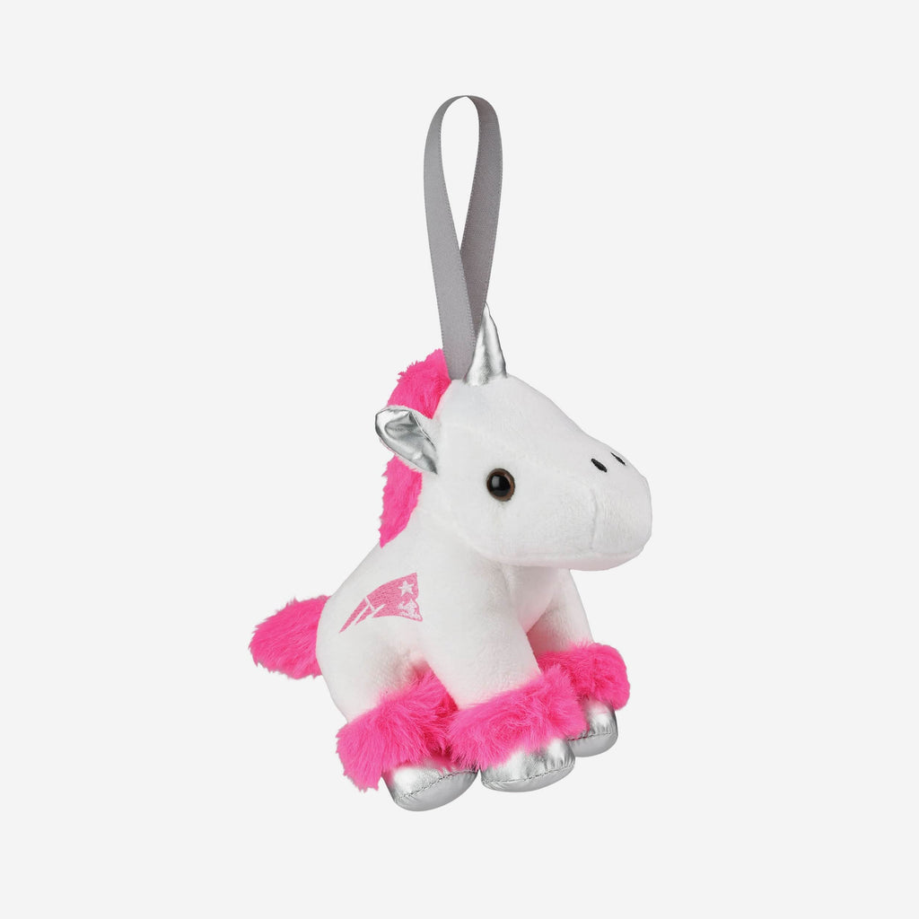 New England Patriots Plush Unicorn Ornament FOCO - FOCO.com