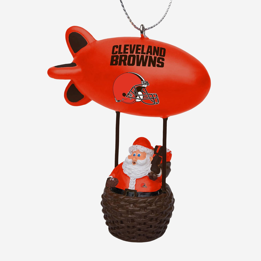 Cleveland Browns Santa Blimp Ornament FOCO - FOCO.com