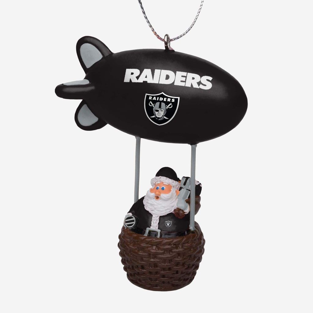 Las Vegas Raiders Santa Blimp Ornament FOCO - FOCO.com