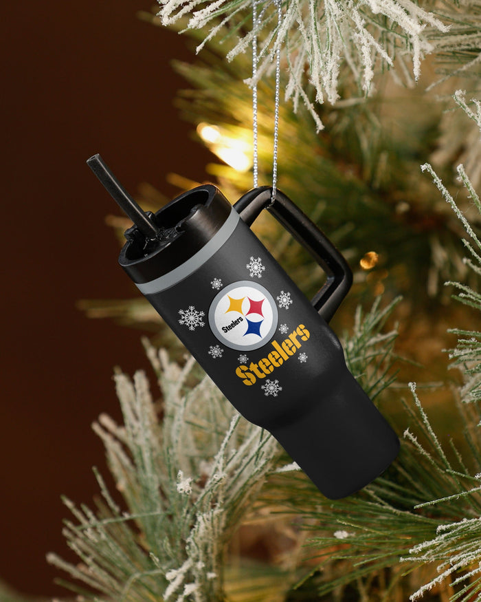 Pittsburgh Steelers Tumbler Ornament FOCO - FOCO.com