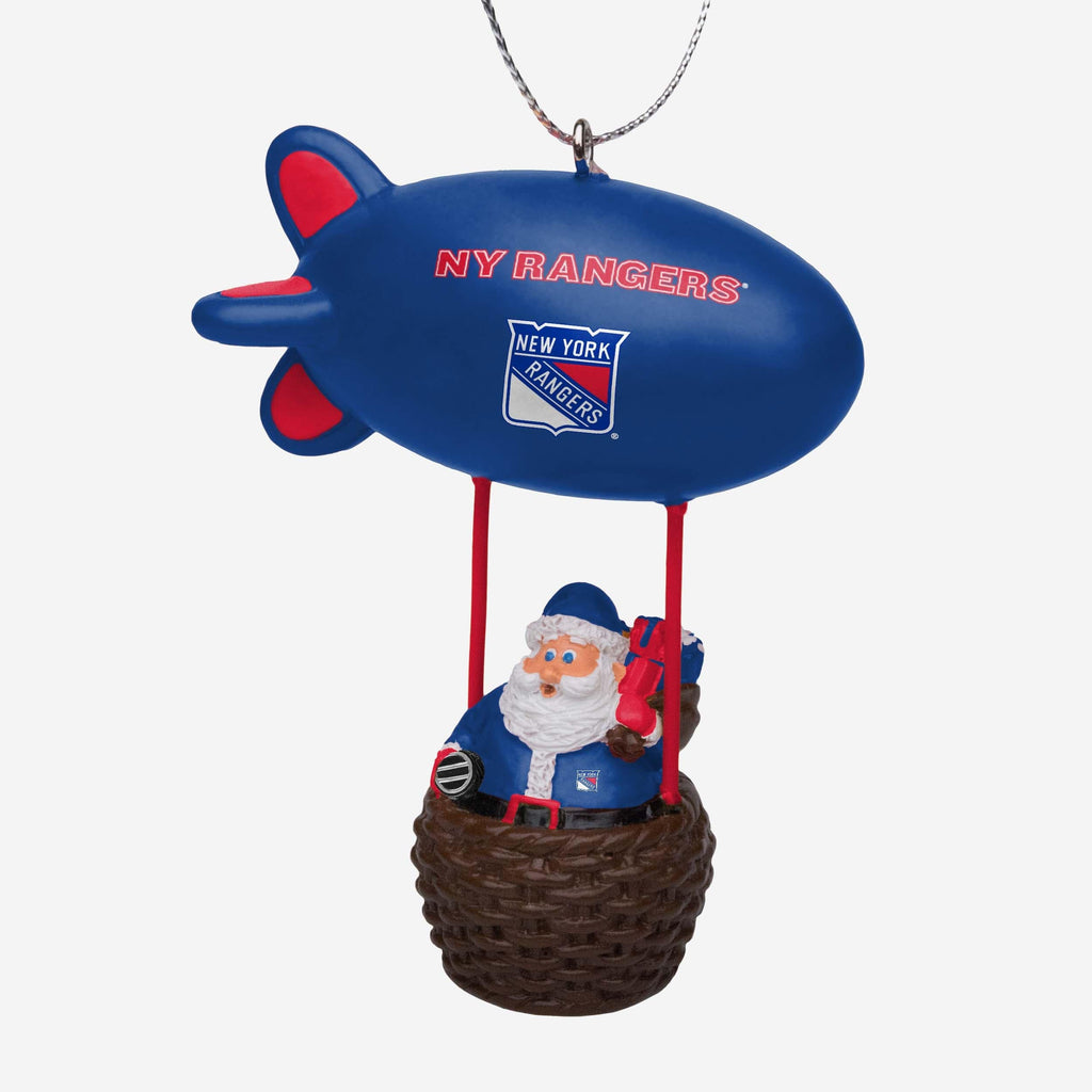 New York Rangers Santa Blimp Ornament FOCO - FOCO.com