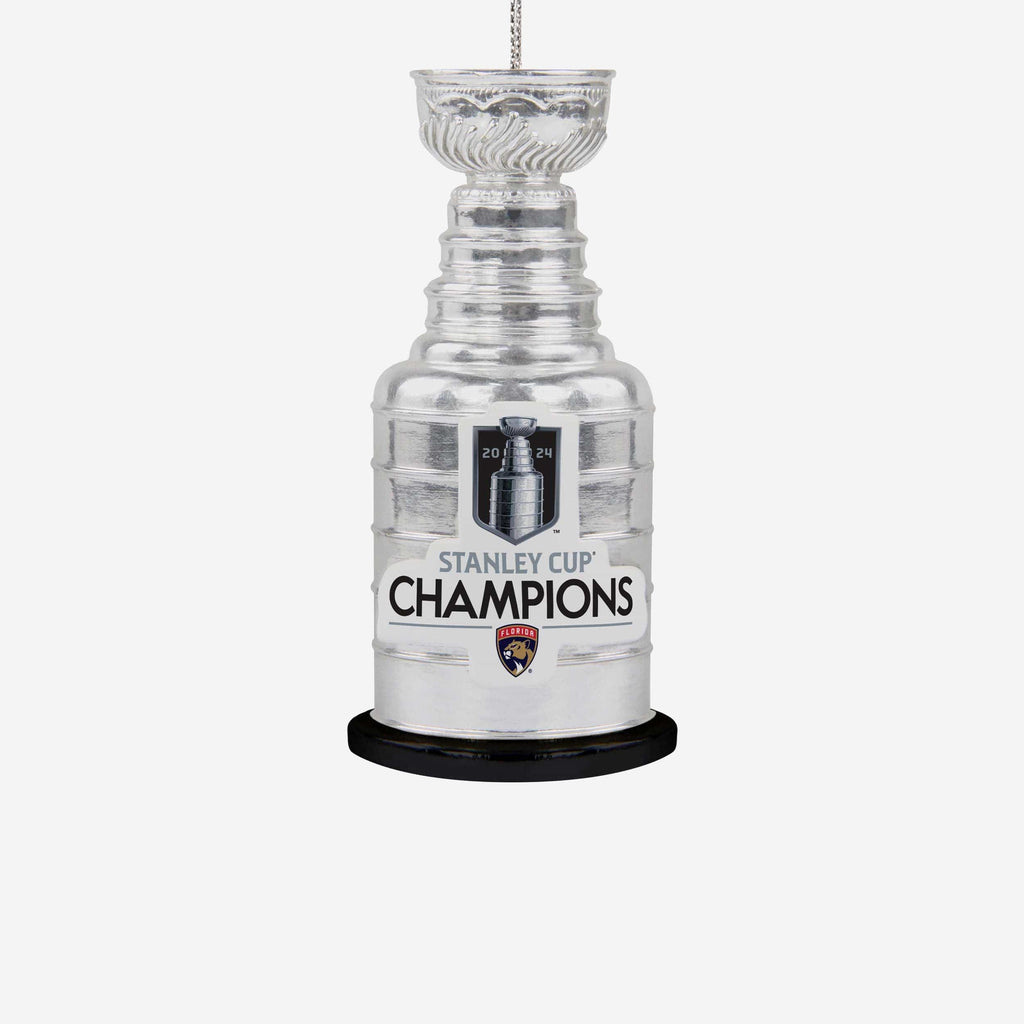 Florida Panthers 2024 Stanley Cup Champions Trophy Ornament FOCO - FOCO.com