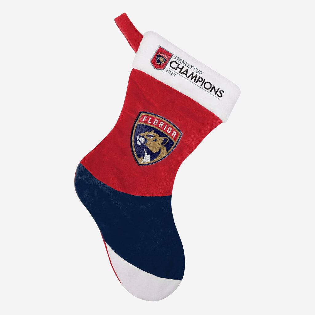 Florida Panthers 2024 Stanley Cup Champions Basic Stocking FOCO - FOCO.com
