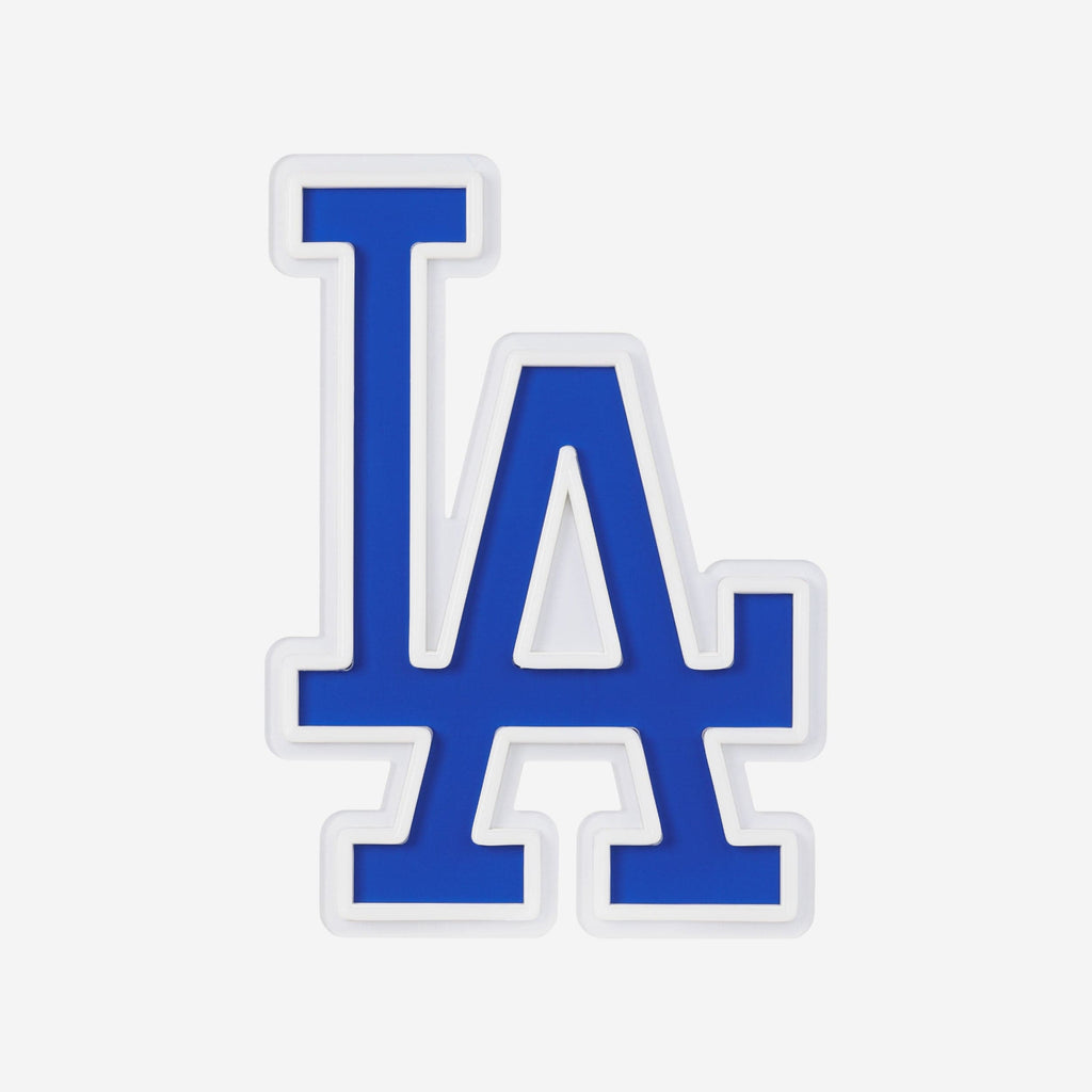 Los Angeles Dodgers LED Neon Light Up Team Logo Sign FOCO - FOCO.com