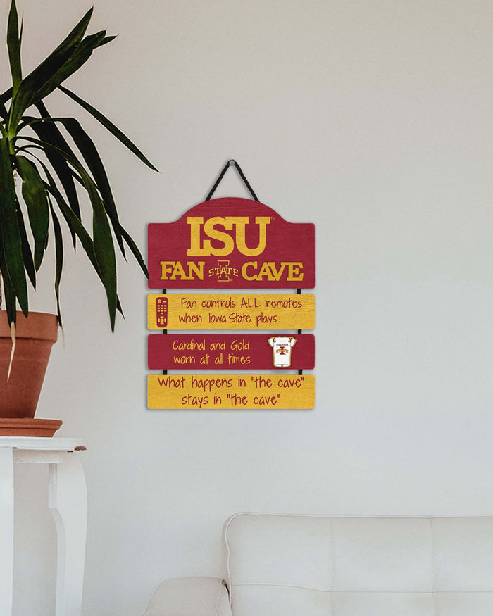 Iowa State Cyclones Fancave Sign FOCO - FOCO.com