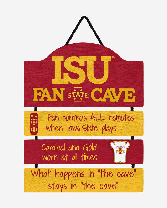 Iowa State Cyclones Fancave Sign FOCO - FOCO.com