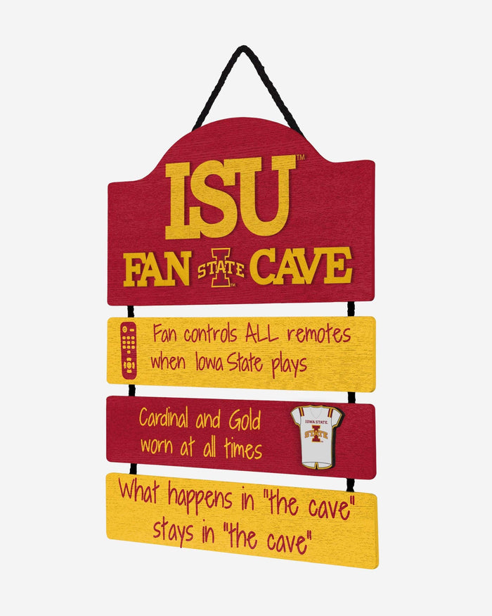 Iowa State Cyclones Fancave Sign FOCO - FOCO.com