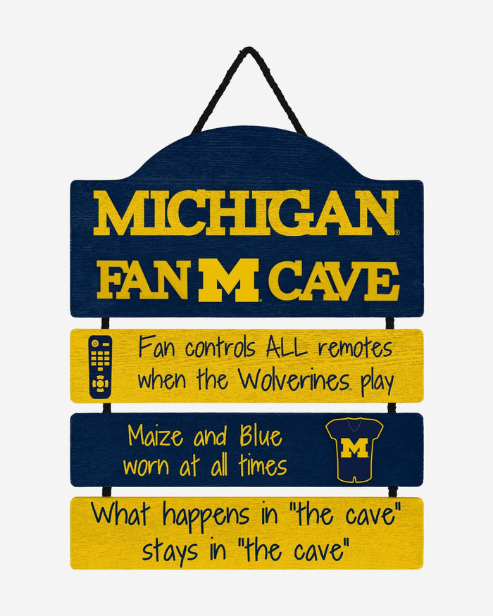 Michigan Wolverines Fancave Sign FOCO - FOCO.com