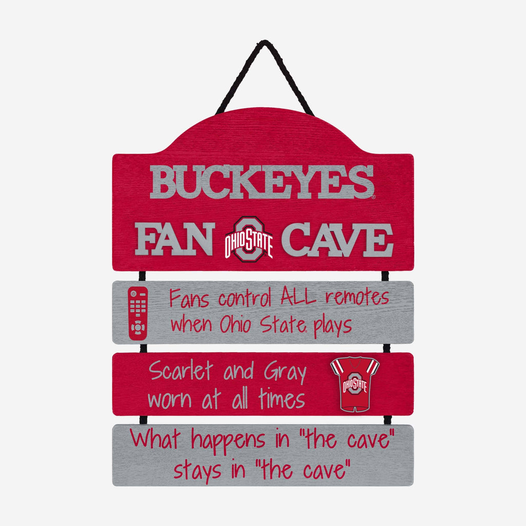 Ohio State Buckeyes Fancave Sign FOCO - FOCO.com