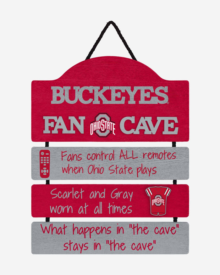 Ohio State Buckeyes Fancave Sign FOCO - FOCO.com