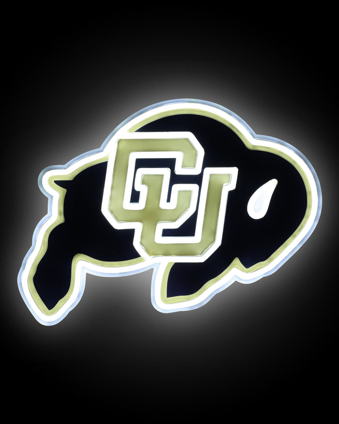 Colorado Buffaloes LED Neon Light Up Team Logo Sign FOCO - FOCO.com