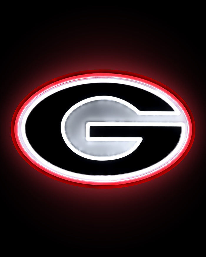 Georgia Bulldogs LED Neon Light Up Team Logo Sign FOCO - FOCO.com