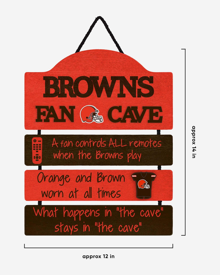 Cleveland Browns Fancave Sign FOCO - FOCO.com